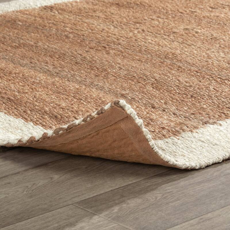 Frame Natural Jute Area Rug by Kosas Home