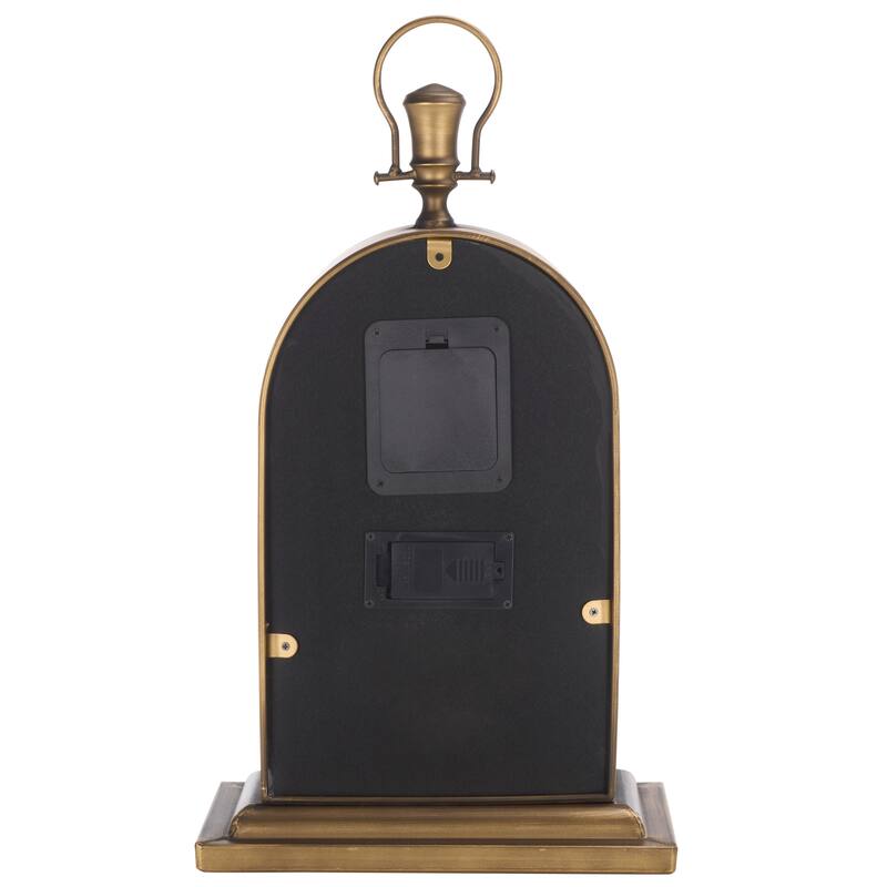 SEI Furniture Maximilian Bell Table Clock - 10"W x 6"D x 19"H