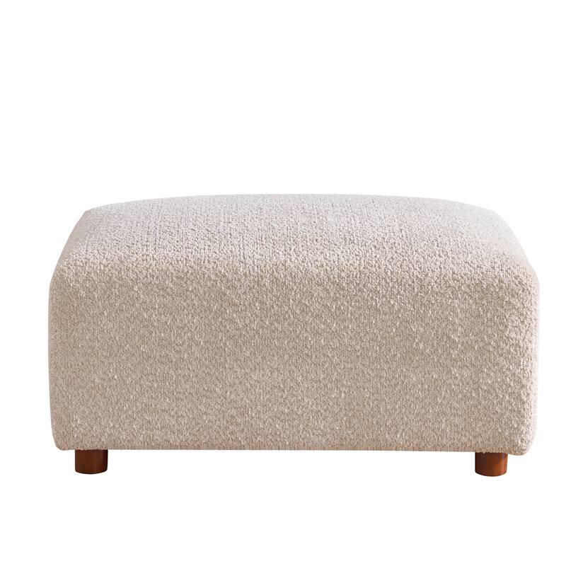 Christopher Knight Home - Modern Upholstered Sofa with Rubber Wood Frame