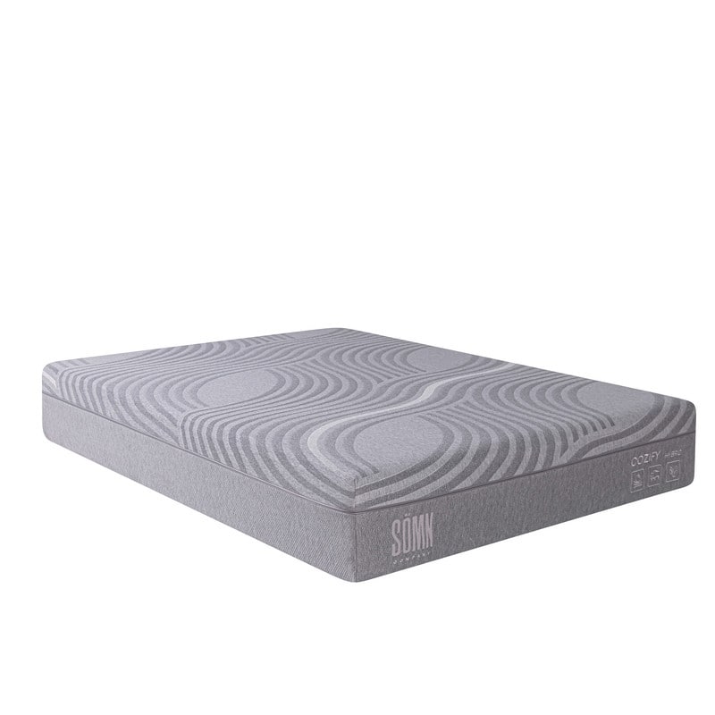 SÖMN Cozify 14 in. Gel Memory Foam Hybrid Mattress