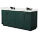 Option Green / White Quartz Top / Matte Black Hardware