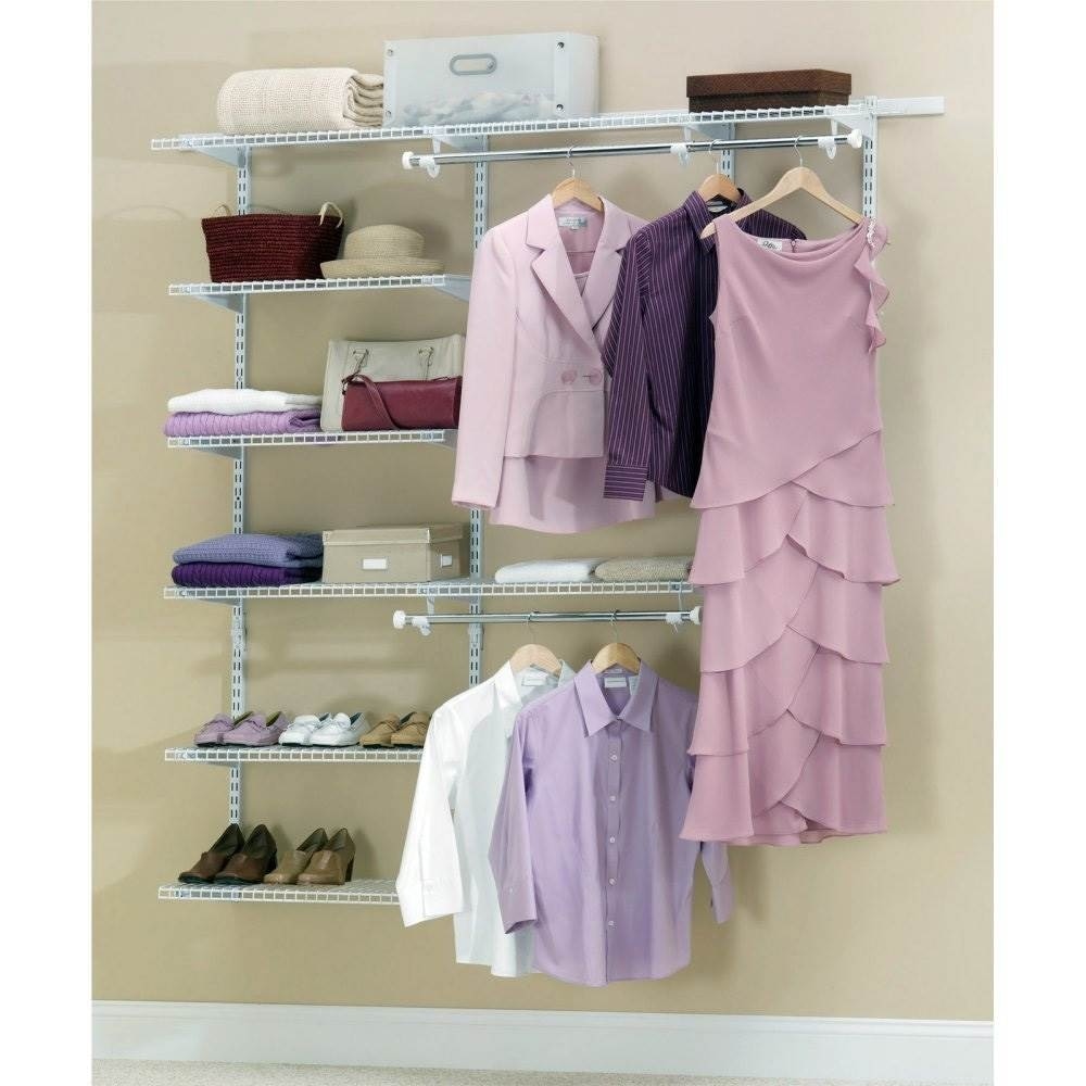 Rubbermaid Configurations 3-6 Feet Custom DIY Closet Organizer Kit