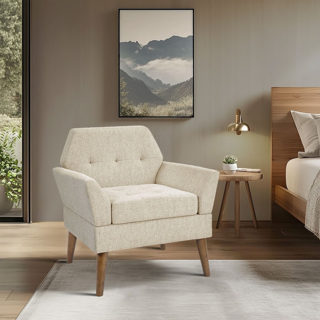 510 Design Newtin Mid-Century Modern Lounge Chair