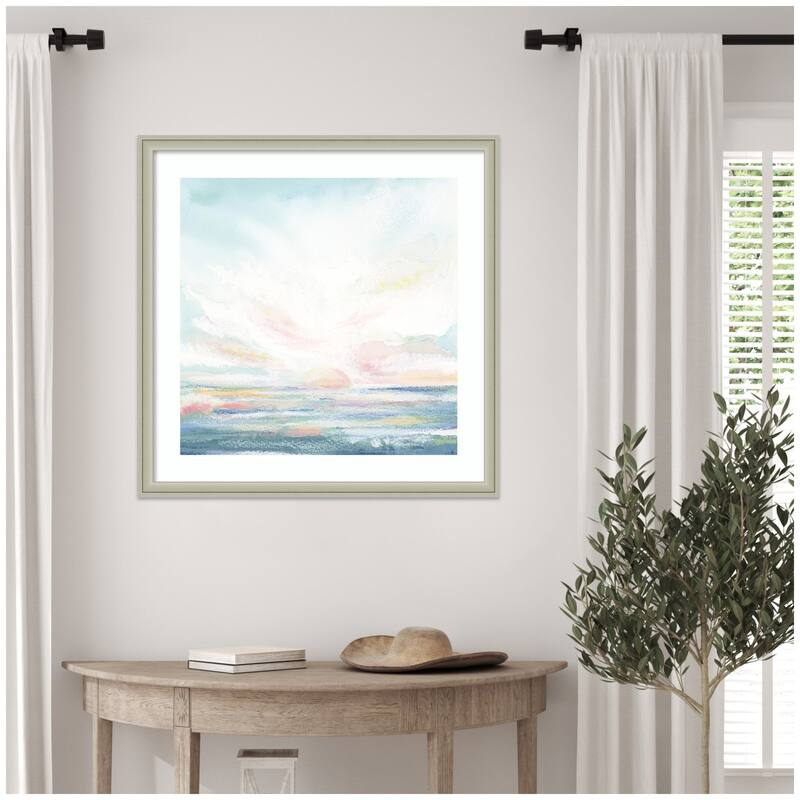Kate and Laurel Framed Art Heavenly by Julie Maida