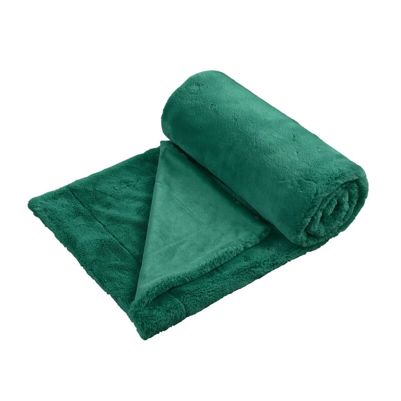 Home Soft Things FoxFauxFur Throw 50"x60"/60"x80"