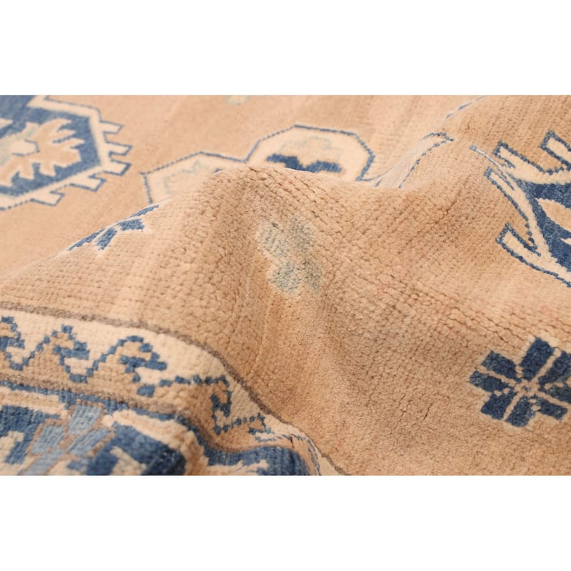 ECARPETGALLERY Hand-knotted Finest Ghazni Tan Wool Rug - 8'3 x 11'7