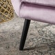 preview thumbnail 42 of 68, Alyssa Mid-century Upholstered Arm Chair by Christopher Knight Home - 30.25"D x 34.25"W x 39.75"H