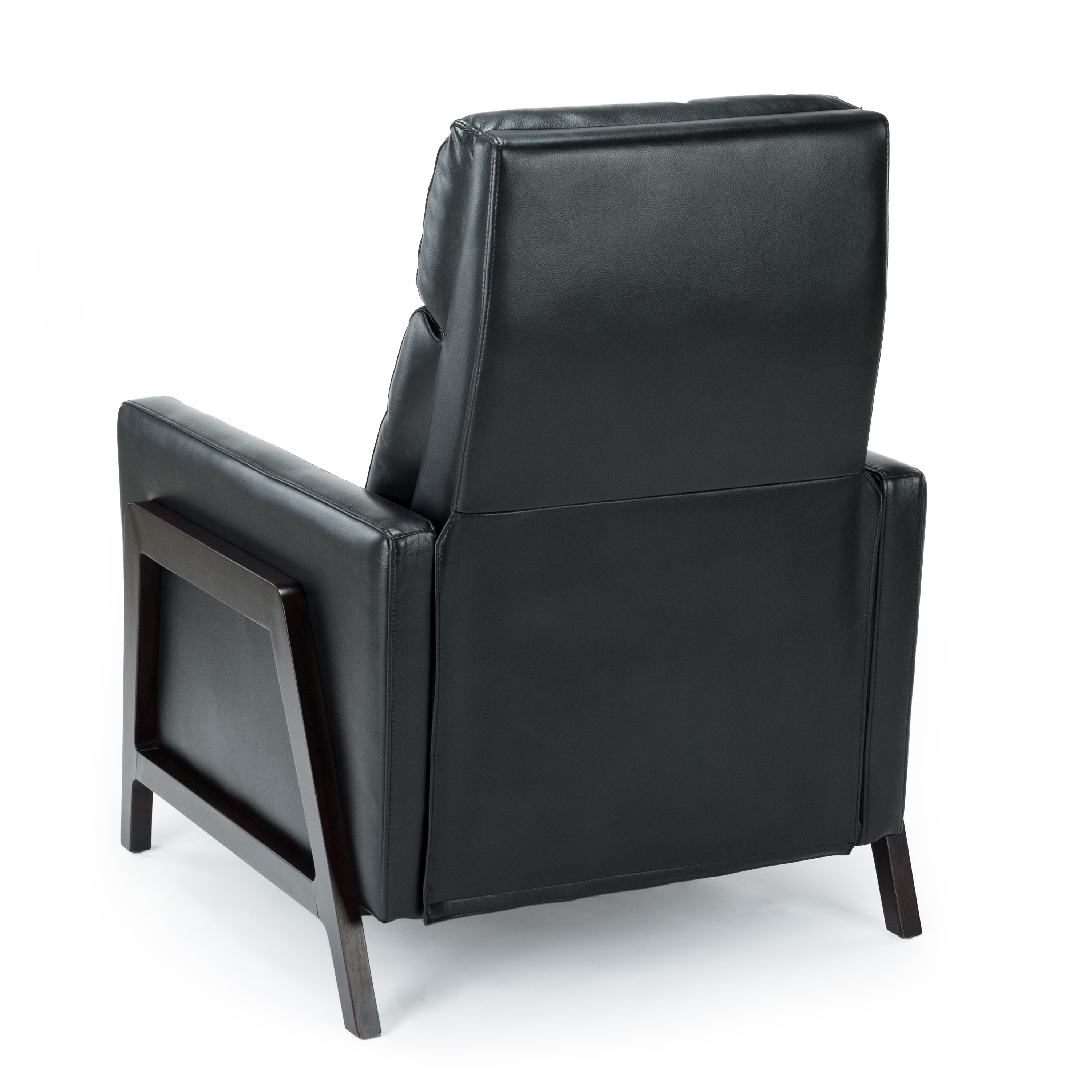 sienna wood arm push back recliner by greyson living