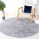 preview thumbnail 17 of 65, SAFAVIEH Faux Rabbit Washable Fur Teofila Solid Shag Rug