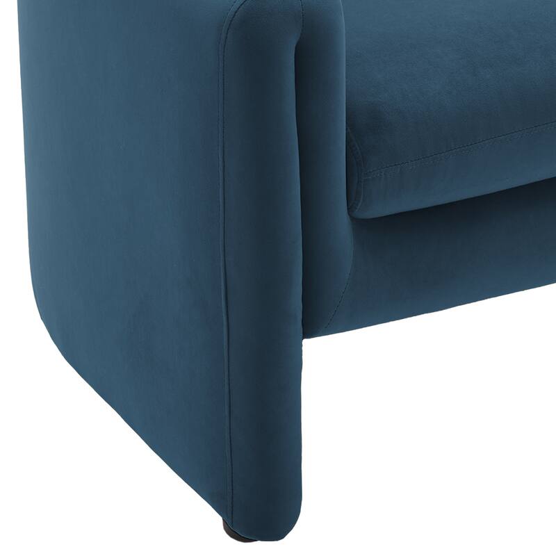Modern Upholstered Barrel Accent Chair