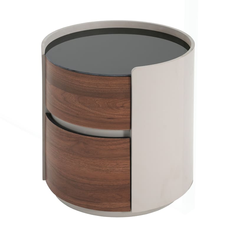 Chic Double-Layer Storage Side Table with Modern Design for Versatile Use