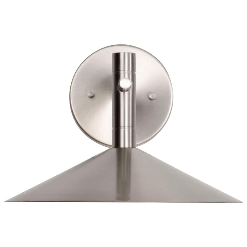Corrine 10 Inch LED Wall Sconce Brushed Nickel 3K/4K/5K CCT Selectable - Brushed Nickel