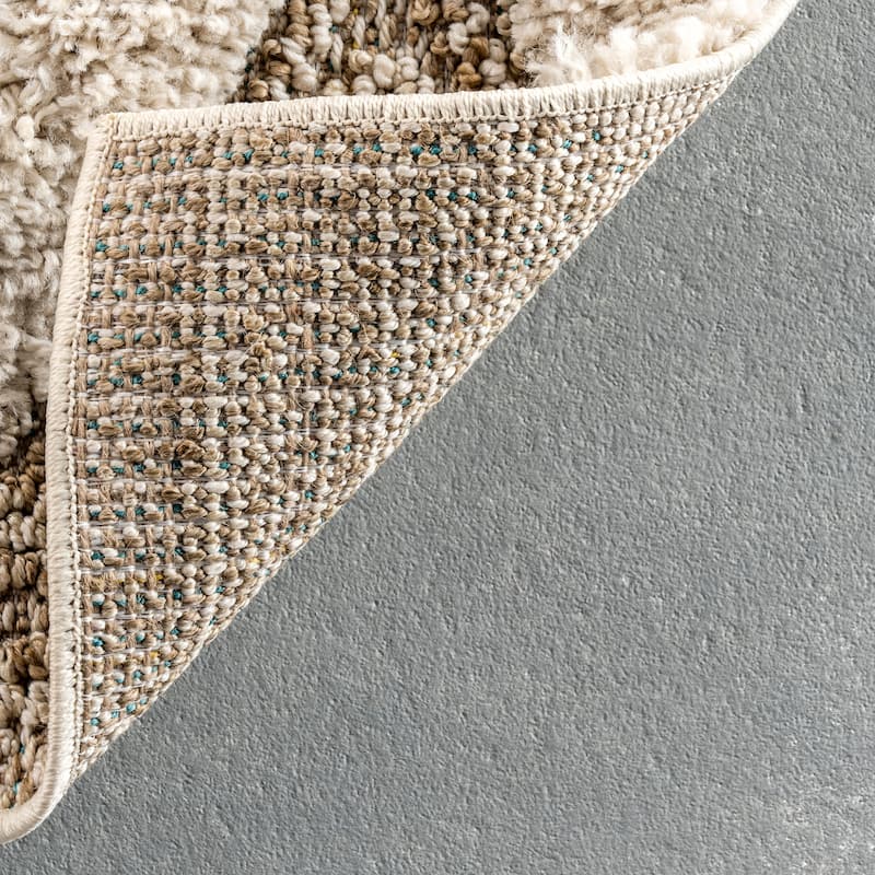 Nuloom Rebecca High Low Textured Shaggy Area Rug