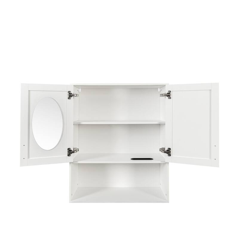 Bathroom Mirror Cabinet,Two Door Wall Cabinet Vanity Mirror Cabinet