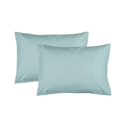 300 Thread Count Cotton Percale Pillowcases with Envelope Closure