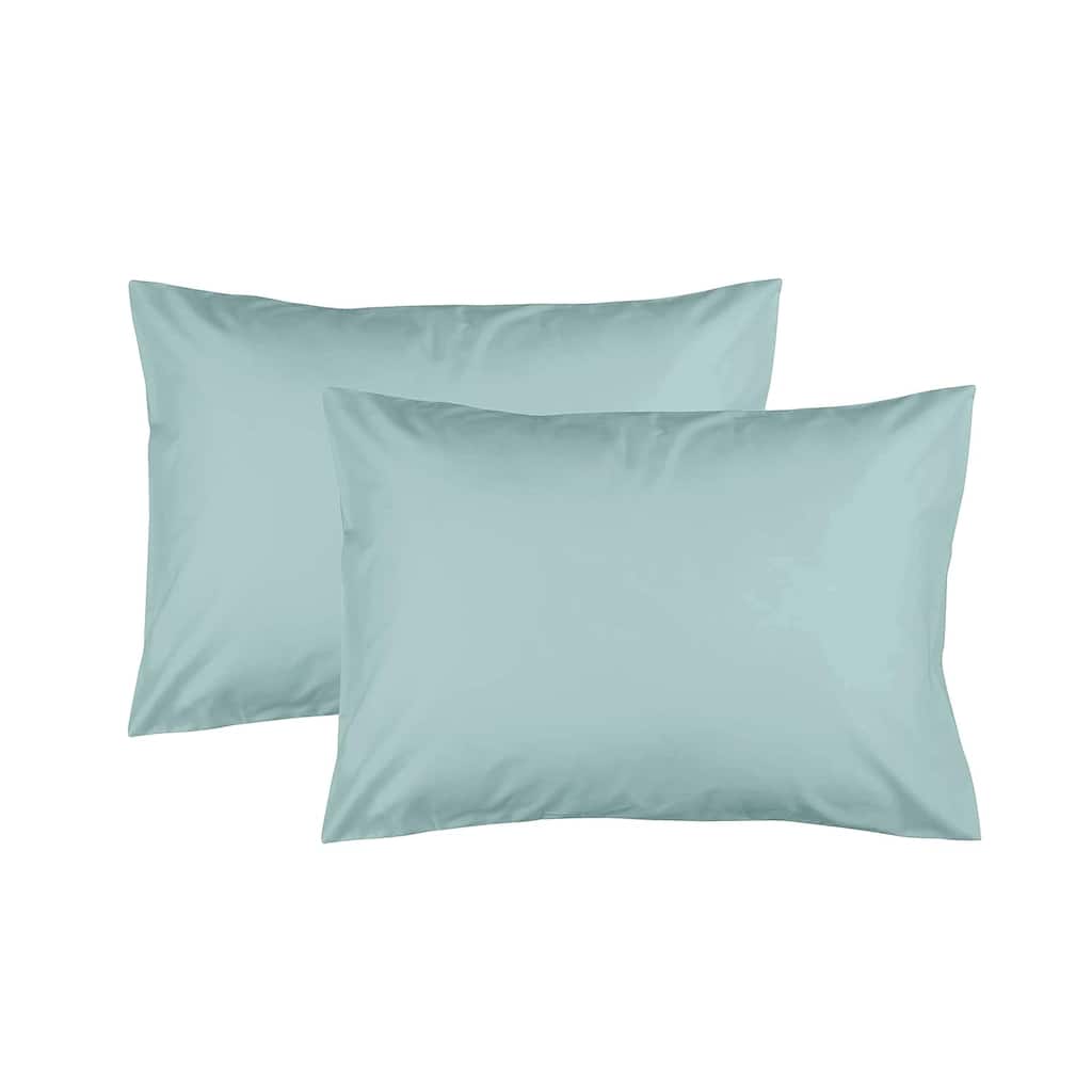 300 Thread Count Cotton Percale Pillowcases with Envelope Closure