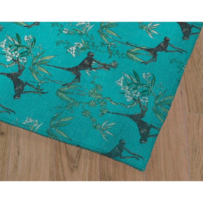 HANGIN OUT TURQUOISE Outdoor Rug By Kavka Designs Bed Bath & Beyond 34348640
