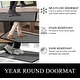 preview thumbnail 15 of 107, A1 Home Collections Polypropylene Rubber Door Mat All Weather Inside Outside Door Mat