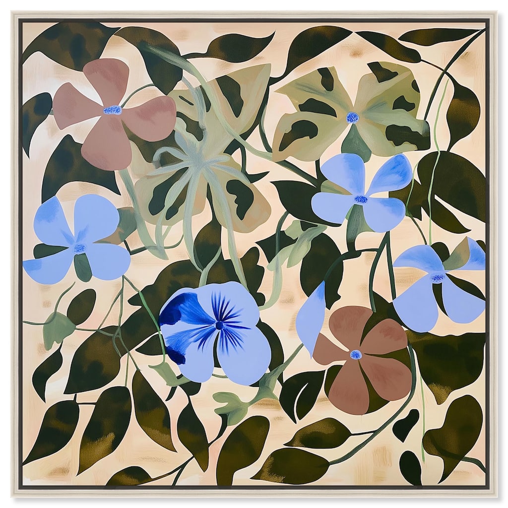 Rhythmic Blooms Canvas by Art Remedy