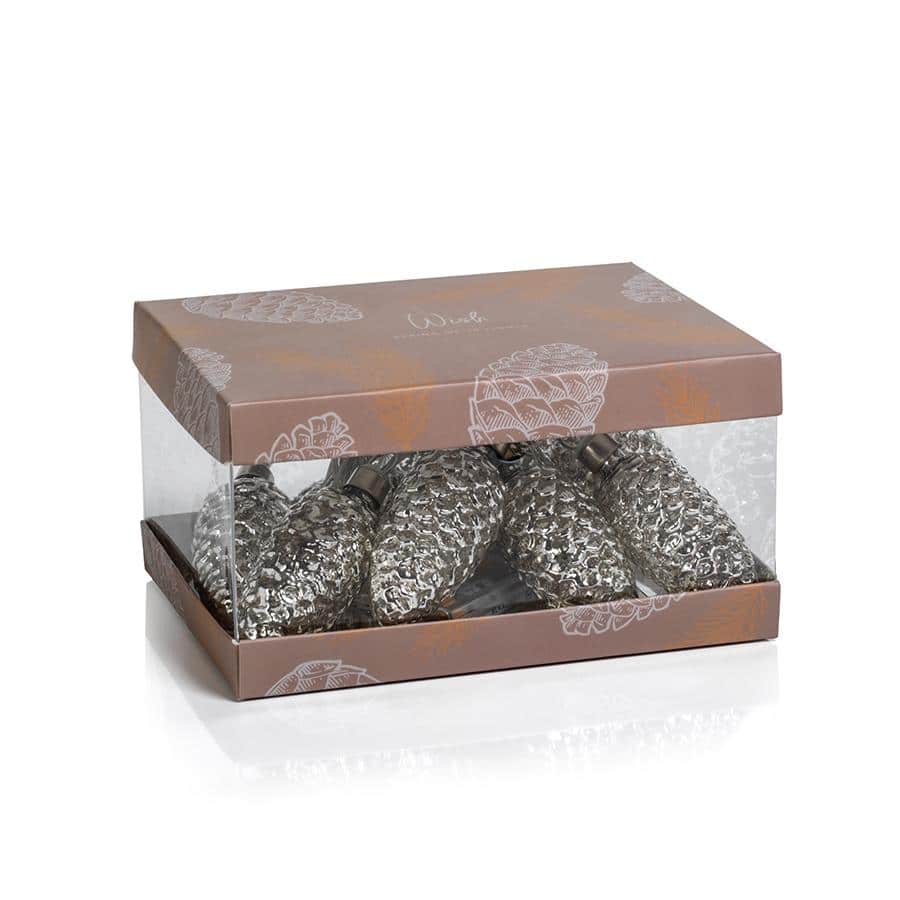 Set of 10 Pine Cone LED String of Lights
