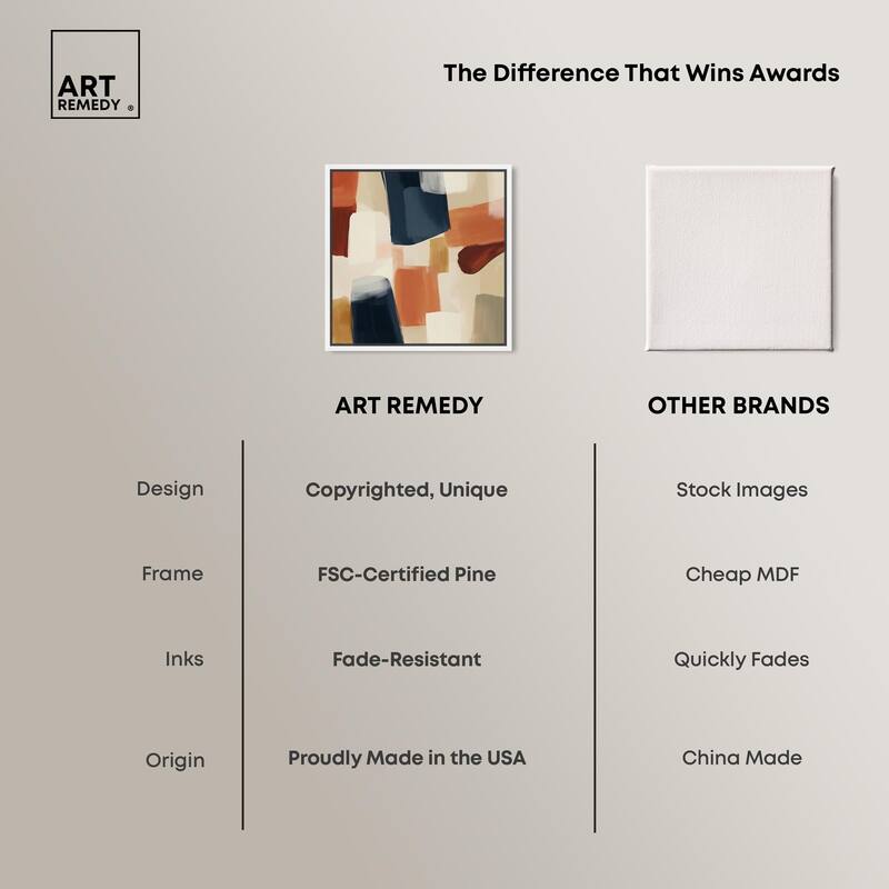 Sienna Shift Canvas by Art Remedy