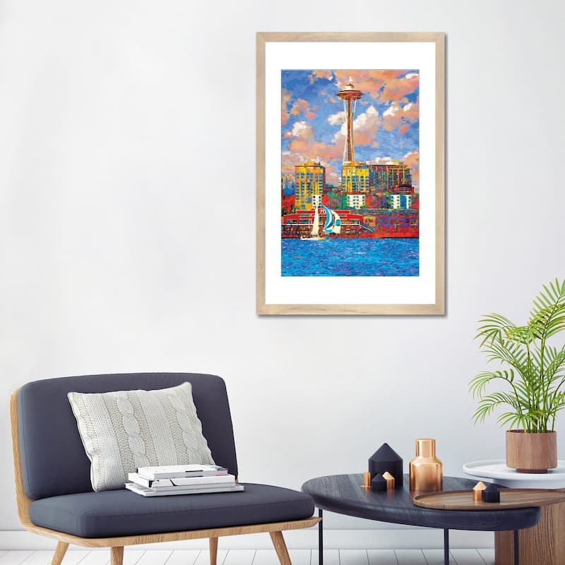 iCanvas "Sunny Seattle" by Lisa Robinson