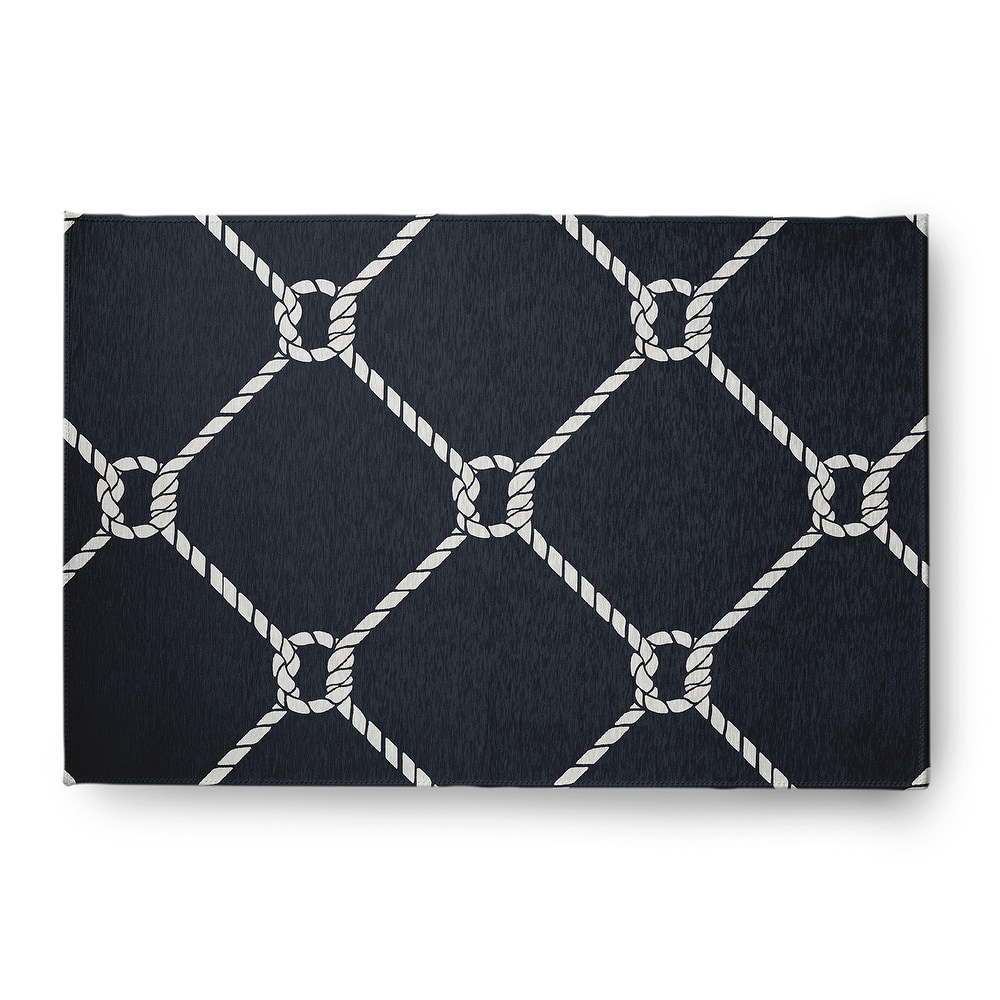 Ahoy! Nautical Indoor/Outdoor Rug