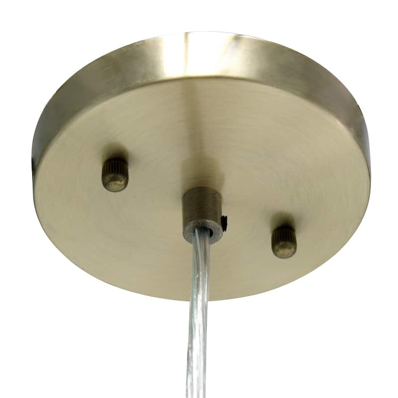 60 in. 1 Light Natural Round Pendant
