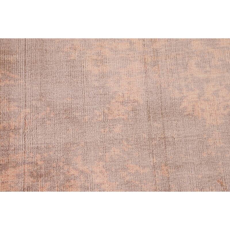All-Over Abstract Modern Area Rug Handmade Wool Carpet - 6'8" X 9'8"