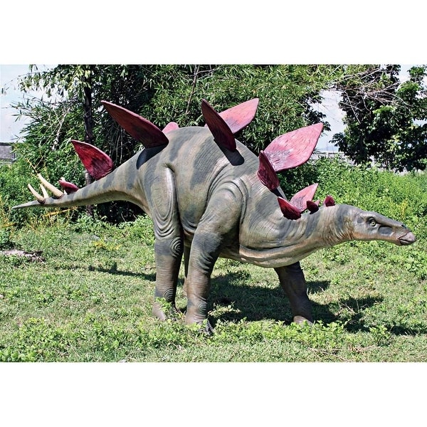 Design Toscano Jurassic-Sized Stegosaurus Dinosaur Statue
