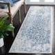 SAFAVIEH Evoke Quinn Vintage Distressed Rug - 2'2" x 7' Runner - Ivory/Navy
