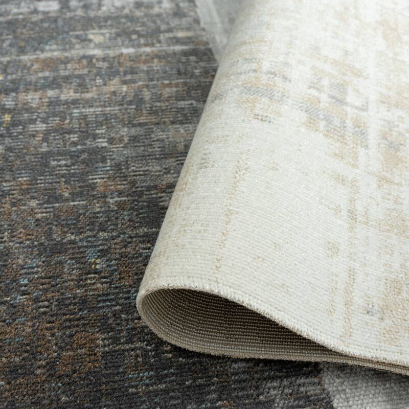 N Natori 24-Seven Outdoor/Indoor Modern Geometric Area Rug
