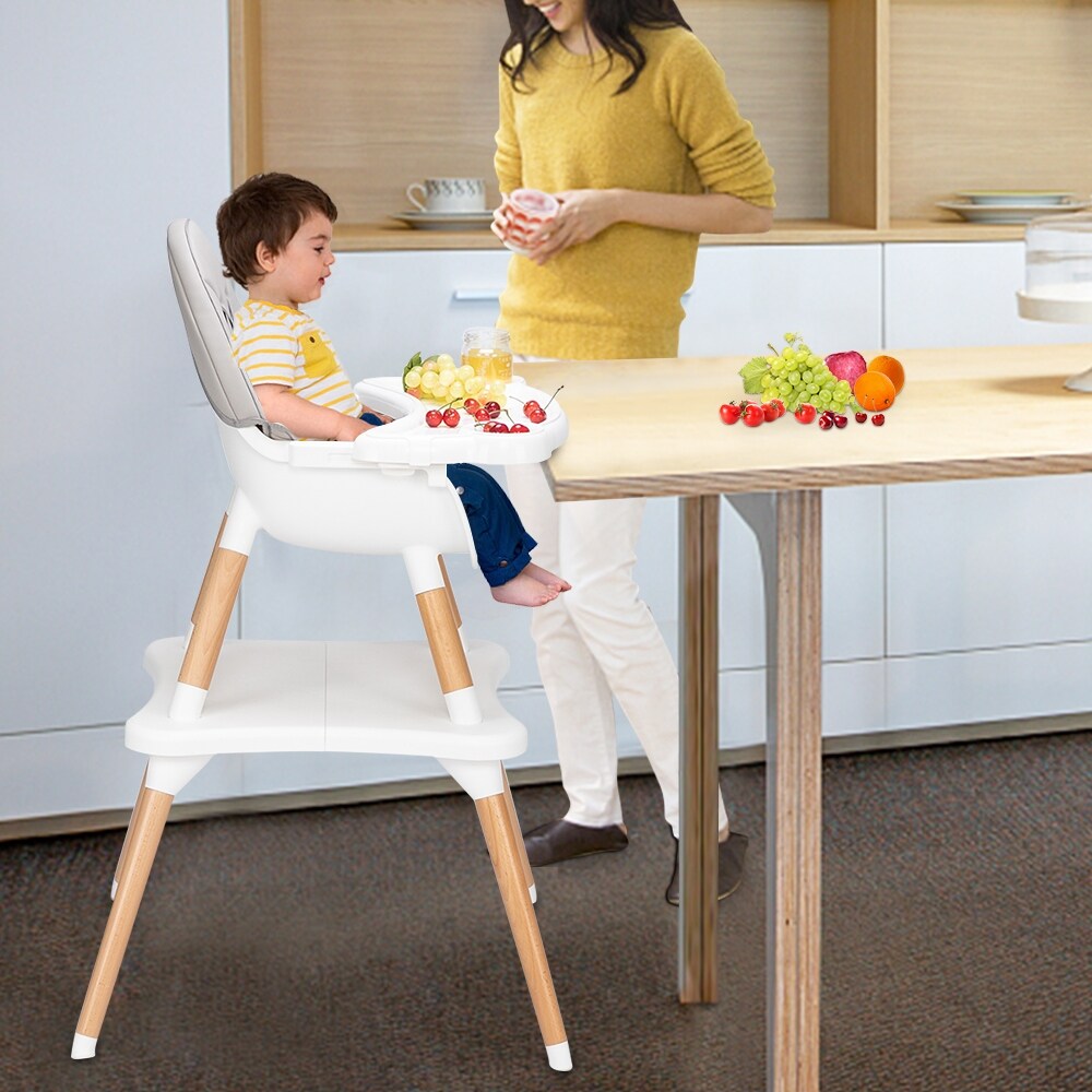 Baby high chair for dining clearance table