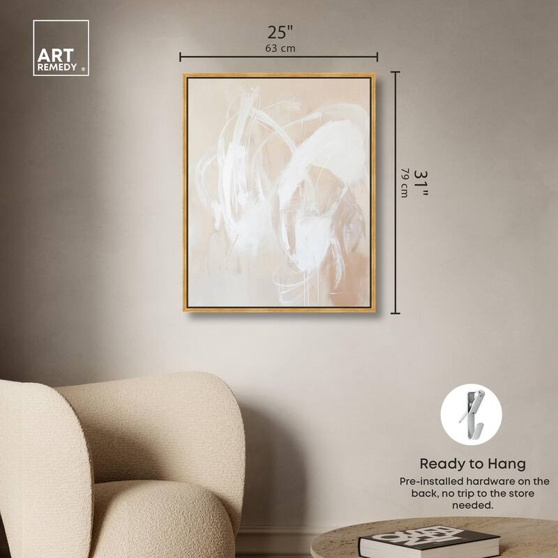 Void Symphony Haze I Canvas by Art Remedy