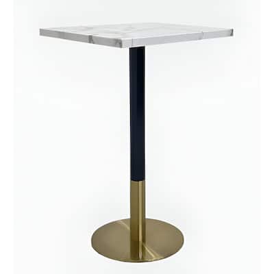 Ruby Square Pedestal Square Bar Table ( Pub Table Restaurant Table)