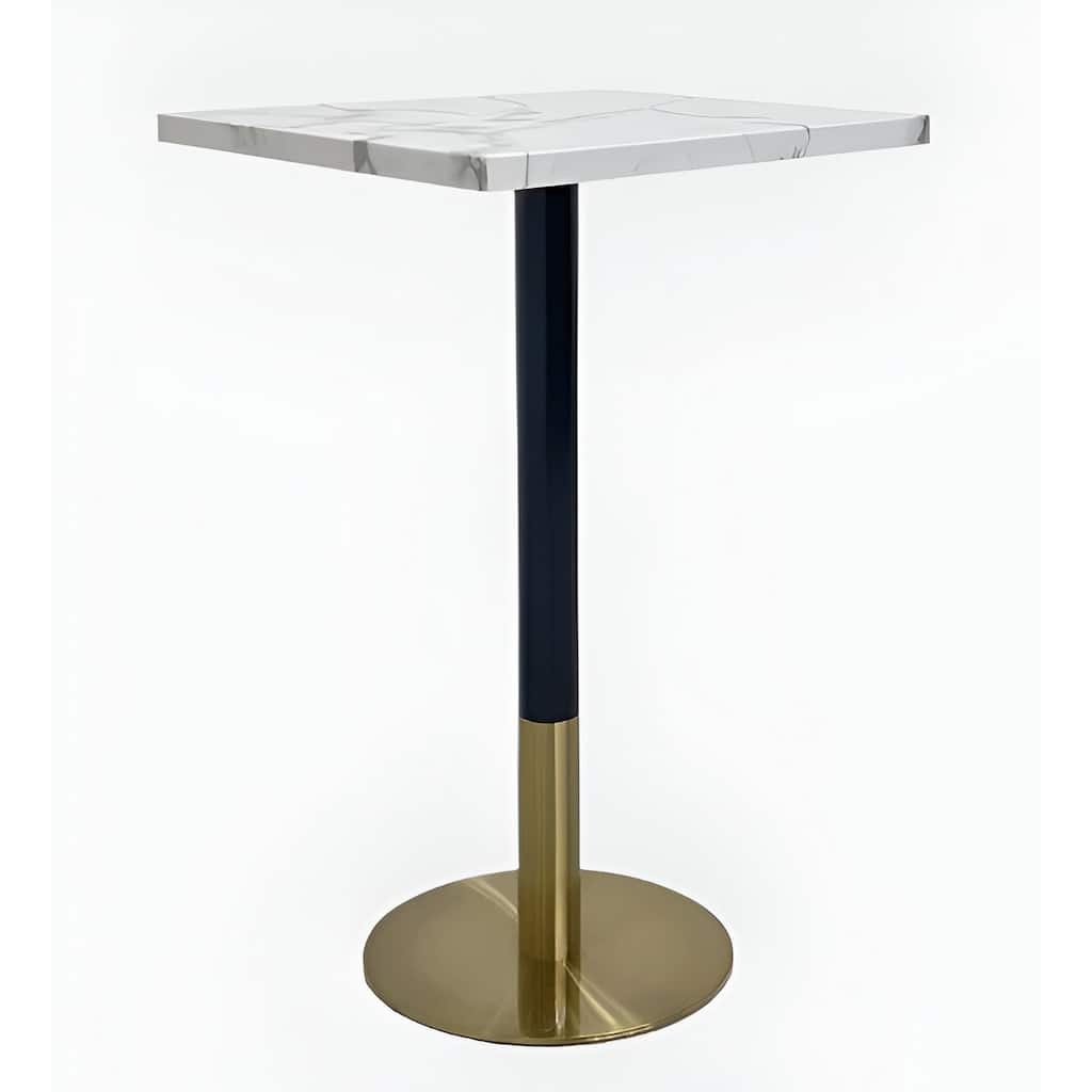 Ruby Square Pedestal Square Bar Table ( Pub Table Restaurant Table)