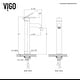 preview thumbnail 14 of 12, VIGO Giovanni 17"L x 17"W Glass Vessel Sink and Seville 13"H Faucet Set