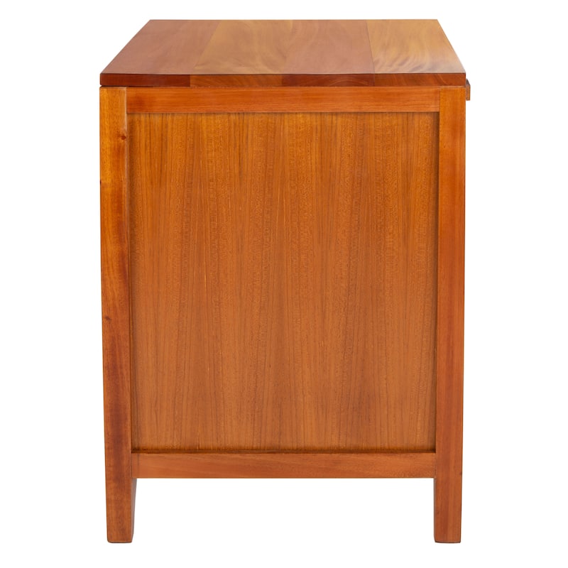 SAFAVIEH Dalia Coastal 1-Drawer 1-Door Nightstand