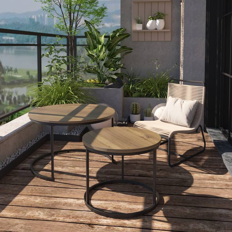 Nesting Coffee Table Set of 2