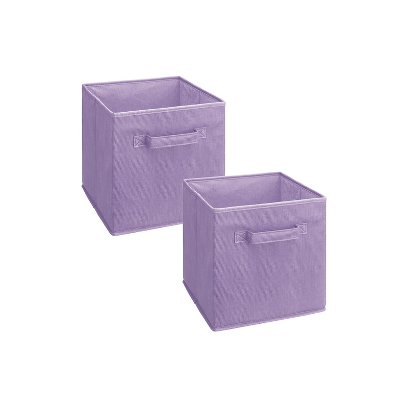 ClosetMaid Cubeical Fabric Drawer - 2 Pack - Purple
