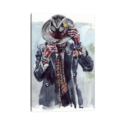 iCanvas "Men's Style III" by Sunflowerman Canvas Print