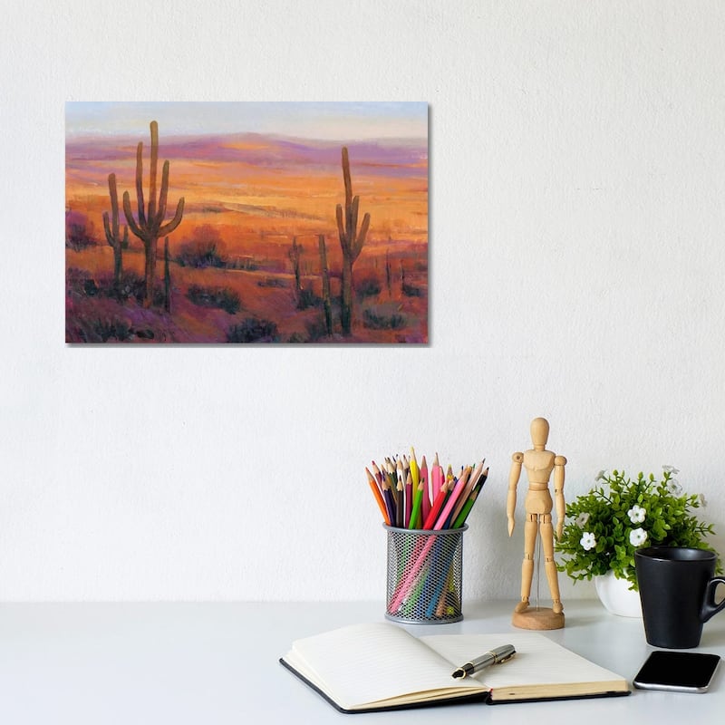 iCanvas "Desert Light II" by Tim OToole Canvas Print - 8x12x0.75