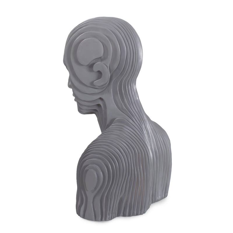 Abstract View Of The Human Body Sculpture - 18H x 14.3/4W x 10.5D