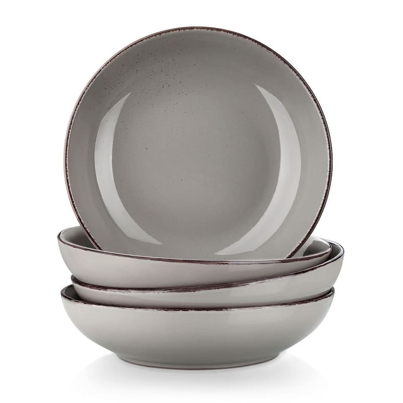 vancasso Navia 4-Piece Pasta Bowl Set, 40 Oz