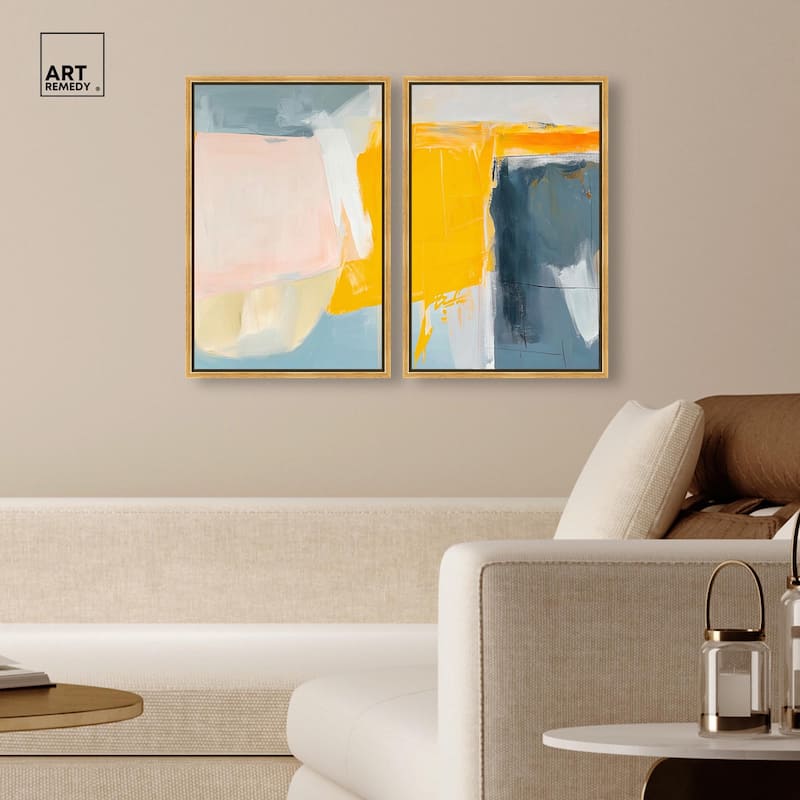 Skyward Radiance II Canvas Set of 2 by Art Remedy