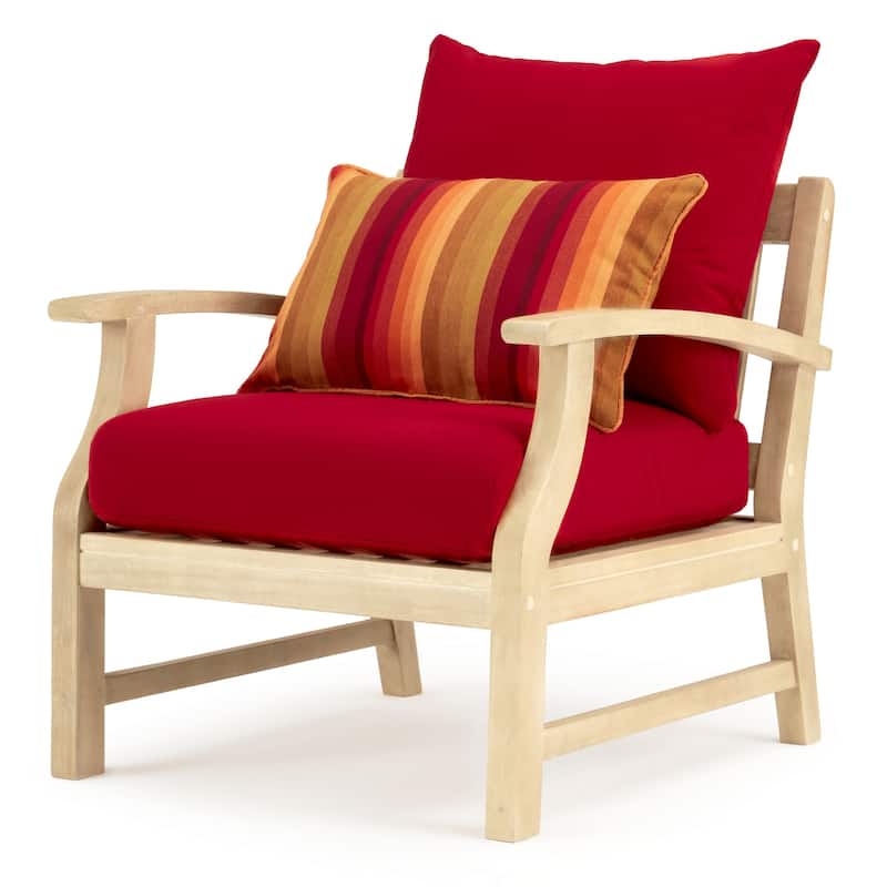 Kooper 4 Piece Sunbrella Outdoor Patio Sofa & Club Chair Set