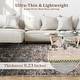 preview thumbnail 20 of 38, Ombre Vintage Area Rug Distressed Washable Living Room Bedroom Rug Indoor Carpet Ultra-Thin Soft Rug Non-Slip