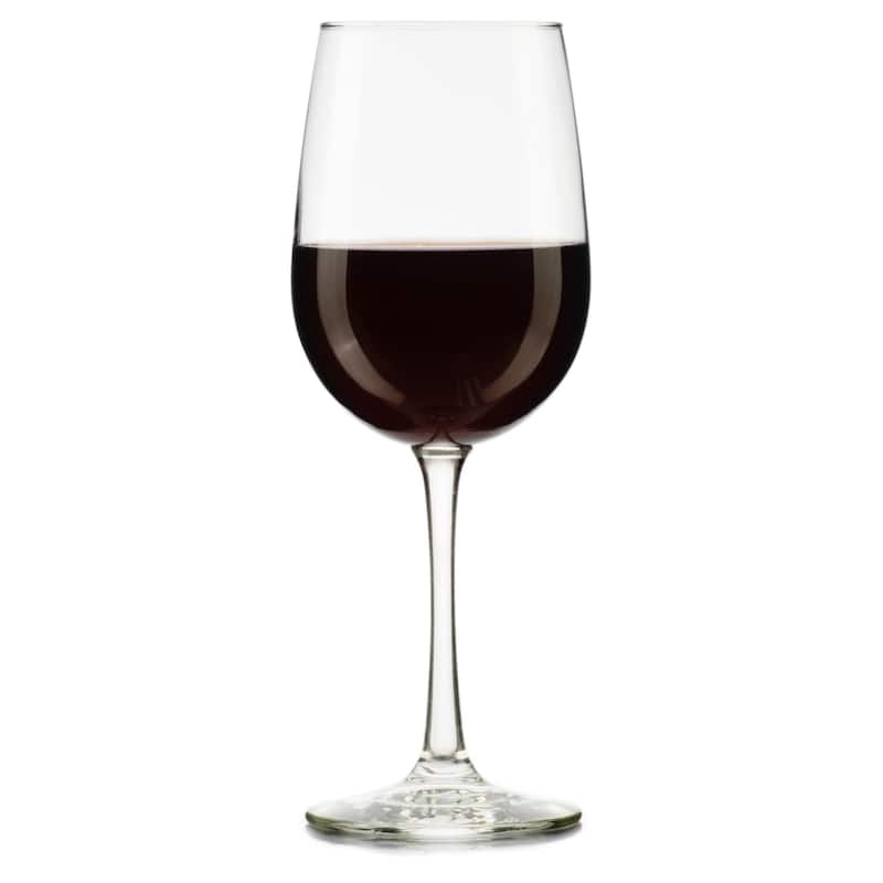 Libbey Vina Tall Wine Glasses, 16-ounce, Set of 12 - Set of 12