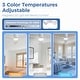 preview thumbnail 59 of 69, Sofucor 52Inch Low Profile Flush Mount Ceiling Fan with LED Light,3‑Blade Quiet Light Combo for Bedroom Kitchen Living Room