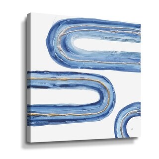 Gilded Rainbow V Gallery Wrapped Canvas - Bed Bath & Beyond - 35376870
